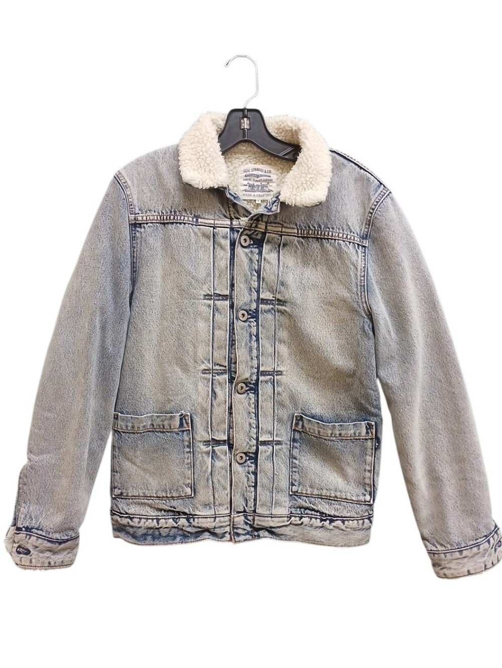 Levi's NWT Made & Crafted Type II Sherpa Trucker Jacket Size Small